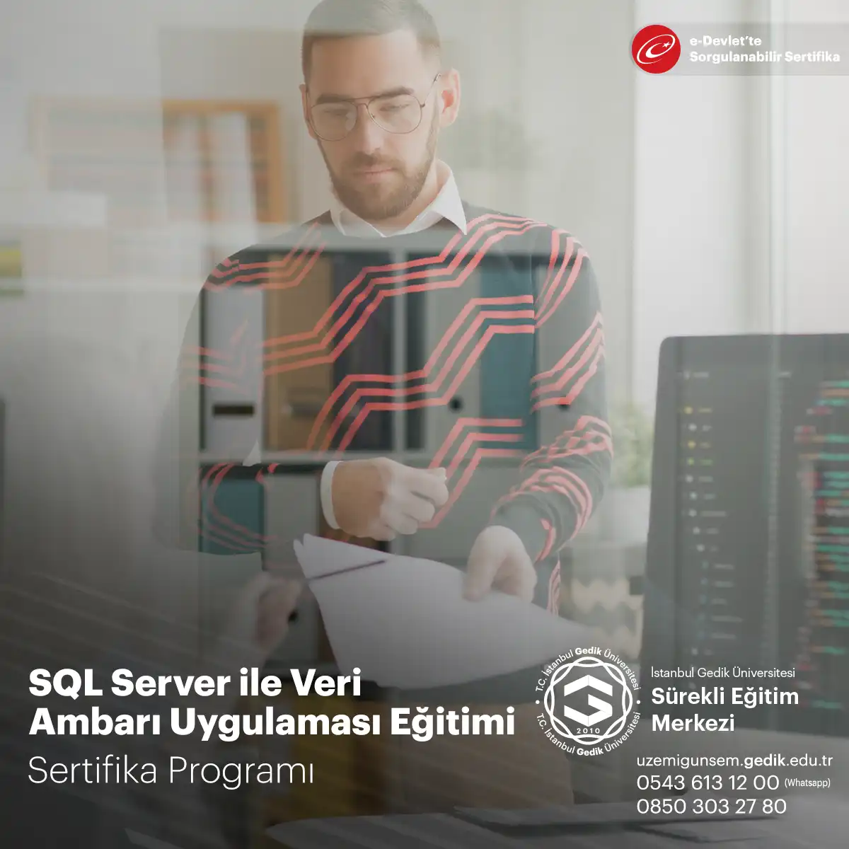 SQL Server ile Veri Ambarı Uygulaması Eğitimi Sertifika Programı
